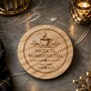 Coaster Lemn Premium-Personalizabil
