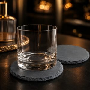 Coaster Ardezie Personalizabil Rotund
